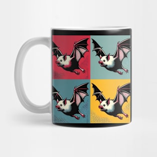 Night Wings Unleashed: Pop Art Bat Extravaganza Mug